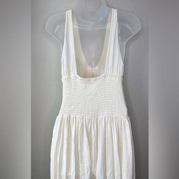 Free People Ivory Textured Jumpsuit - Picture 4 of 9